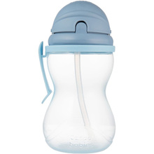 Бутылочка CANPOL BABIES с трубочкой 370 мл Blue (56/113_blu2)