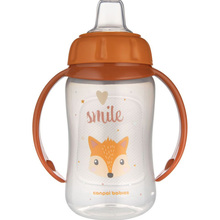 Поїлка CANPOL BABIES Cute Animals 320 мл Orange (56/512_ora)