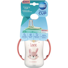 Поїлка CANPOL BABIES Cute Animals 320 мл Pink (56/512_pin2)