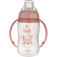 Поїлка CANPOL BABIES Cute Animals 320 мл Pink (56/512_pin2)