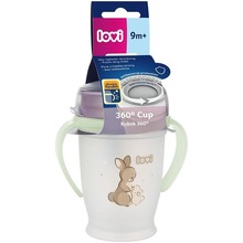 Кухоль непроливайка LOVI 360 250 мл Night&Day Rabbit (1/610)