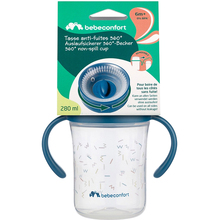 Чашка-непроливайка BEBE CONFORT Glow Blue 280 ml (3105201230)