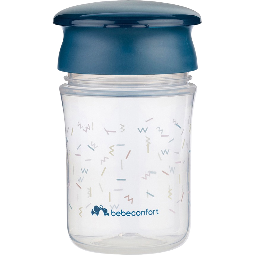 Чашка-непроливайка BEBE CONFORT Glow Blue 280 ml (3105201230) Тип бутылочка