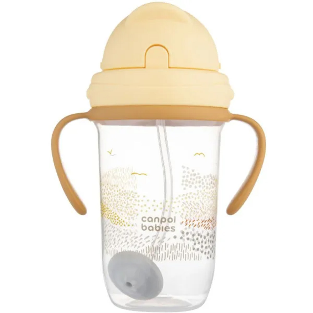 Поилка CANPOL BABIES MOUNTAINS 270 мл Yellow (56/620_bei) Тип поилка