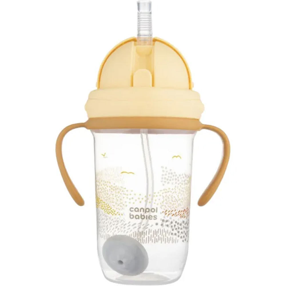 Поилка CANPOL BABIES MOUNTAINS 270 мл Yellow (56/620_bei)