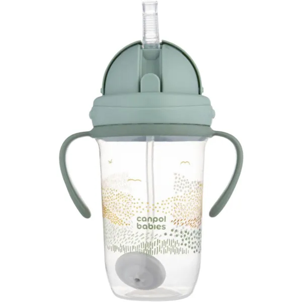 Поїлка CANPOL BABIES MOUNTAINS 270мл Green (56/620_gre) Для для хлопчиків