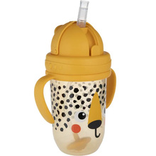 Поилка CANPOL BABIES BabiesBoo гепард 270мл Yellow (56/617_ora)