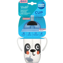Поилка CANPOL BABIES BabiesBoo панда 270мл White (56/617_whi)