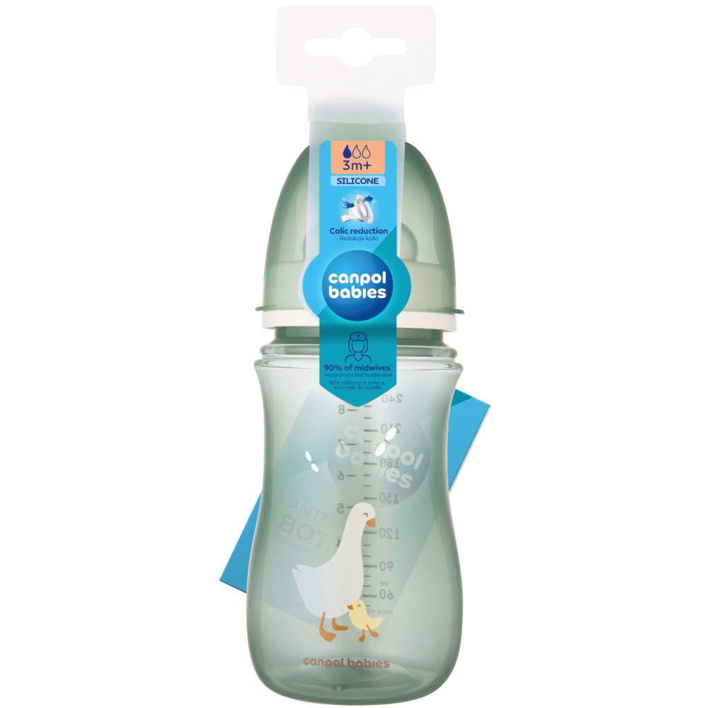 Бутылочка CANPOL BABIES с контейнером (35/245_zestaw) Для универсально