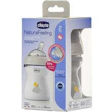 Бутылочка CHICCO Natural Feeling 250мл Beige (81323.30)