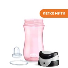 Поильник-непроливайка CHICCO Kids Cup 350мл Pink (06910.10)