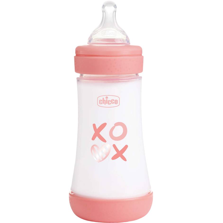Бутылочка CHICCO Perfect 5 Love 2+ 240мл Pink (20223.11.40)