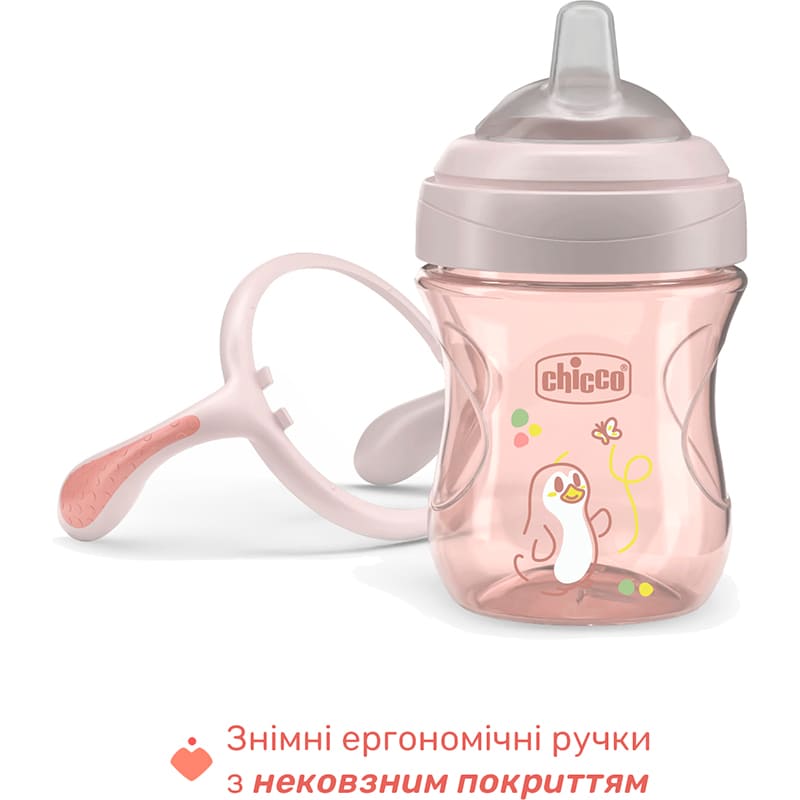Поилка CHICCO Transition Cup 200 мл Pink (06911.15) Тип поилка