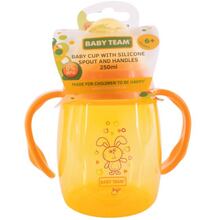Поилка BABY TEAM 250 мл Orange (5004)