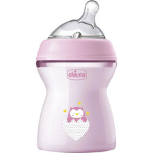 Бутылочка CHICCO Natural Feeling 250 мл Pink (81323.10)