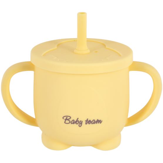 Поилка BABY TEAM 3 в 1 150 мл Beige (5100)