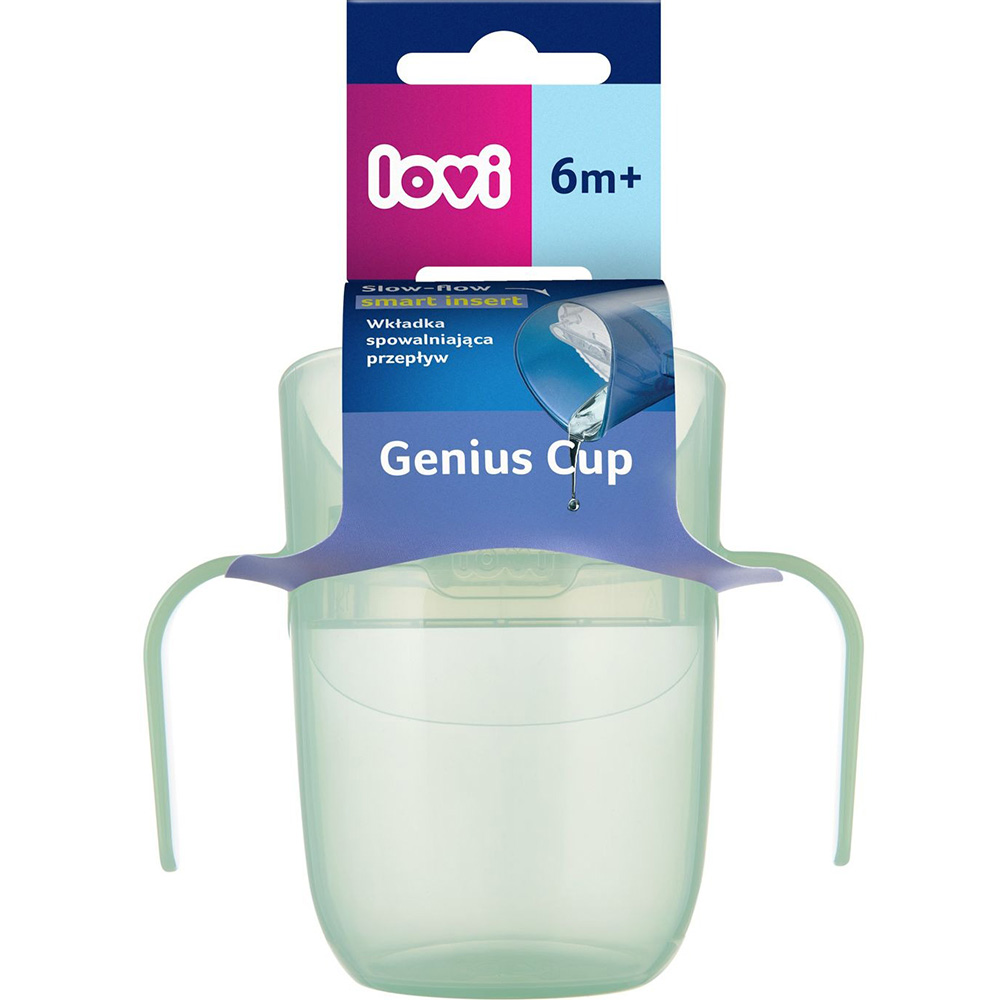 Зовнішній вигляд Поїлка LOVI 6 міс+ Pistachio (35/368_gre)