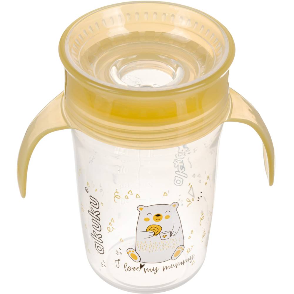 Чашка-непроливайка AKUKU A0670 Yellow Тип поилка