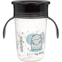 Чашка-непроливайка AKUKU A0671 Black