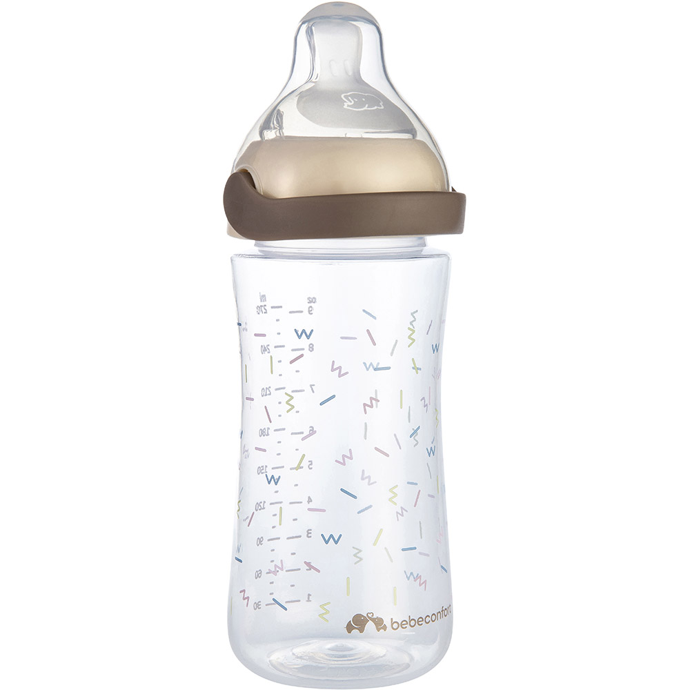 child BEBE CONFORT Пляшечка для годування Physio Air Confort 270ml Sand 3+ Дополнительно Размер соски: M; С анатомической соской