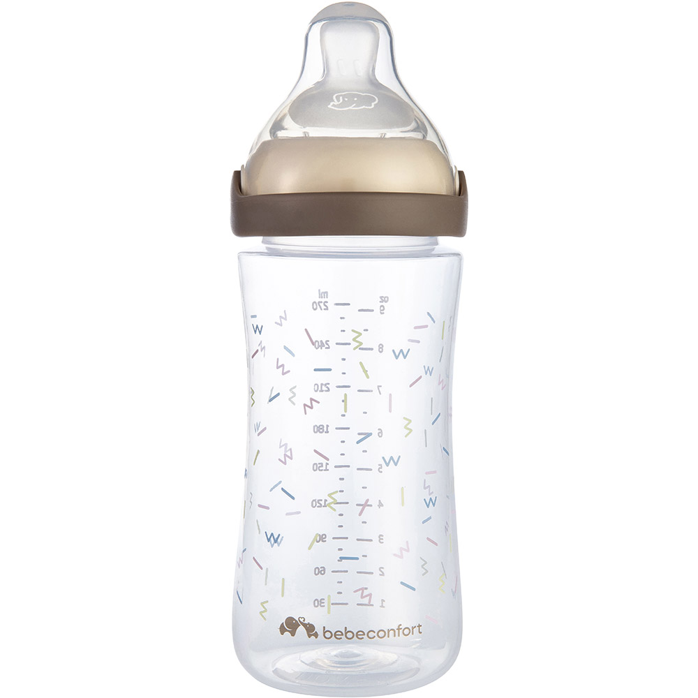 child BEBE CONFORT Пляшечка для годування Physio Air Confort 270ml Sand 3+