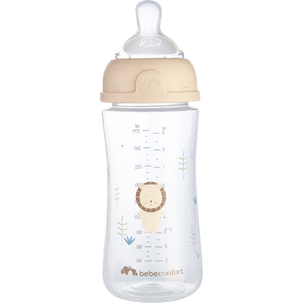 Бутылочка Bebe Confort Physio Air 270 мл Sand (3102202280) Дополнительно Подходит для СВЧ; Подходит для посудомоечной машины; С анатомической соской