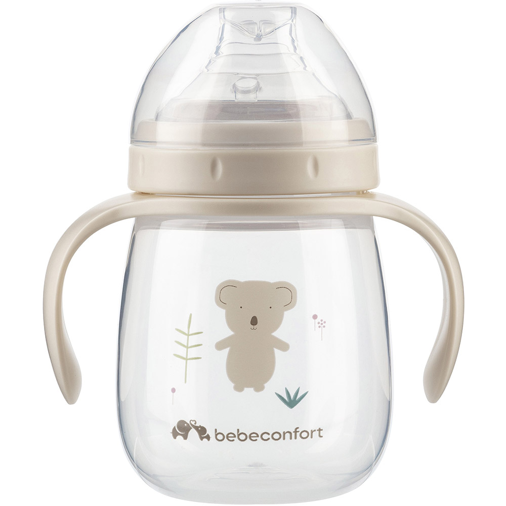 Поилка Bebe Confort Wild Animals Soft Sand 6+ месяцев 240 мл (3105201210)