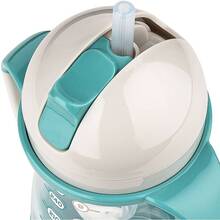 Поилка Dentistar с трубочкой 260 мл Green (34113-1)