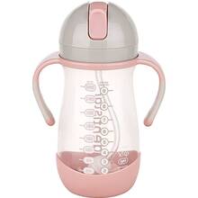 Поилка Dentistar с трубочкой 260 мл Pink (34113-2)