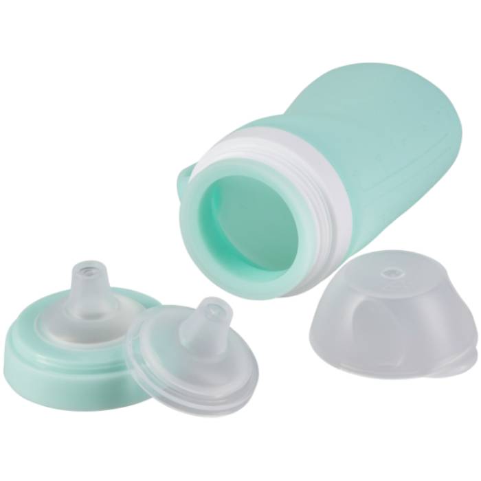 Бутылка Dentistar с силиконовыми насадками 150 мл Green (34154) Тип бутылочка