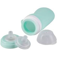 Бутылка Dentistar с силиконовыми насадками 150 мл Green (34154)