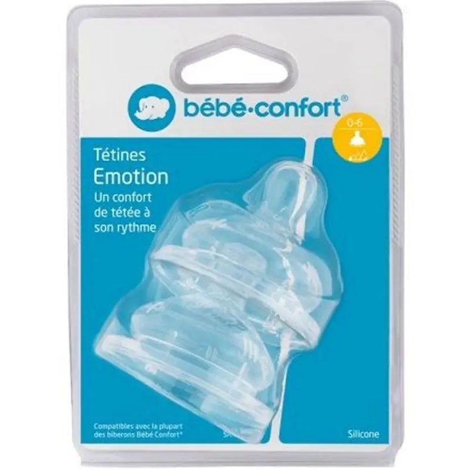 Соска BEBE CONFORT EMOTION 2 шт S0 (3102208000) Тип соска