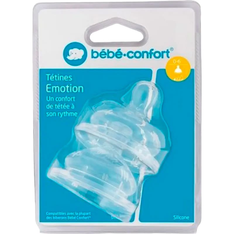 Соска BEBE CONFORT EMOTION S2 2 шт (3102201100) Дополнительно Подходит для: Стеклянные бутылки для беременных с широким горлом, Пластиковая бутылка для беременных с широким горлом, Стеклянная бутылка Natural Comfort, Пластиковая бутылка Natural Comfort, Пластиковая бутылка с широким горлом Perfect Sense