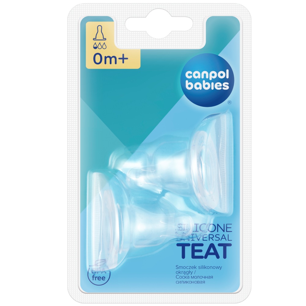 Соска CANPOL BABIES Mini 2 шт. (18/114) Форма круглая (обычная)