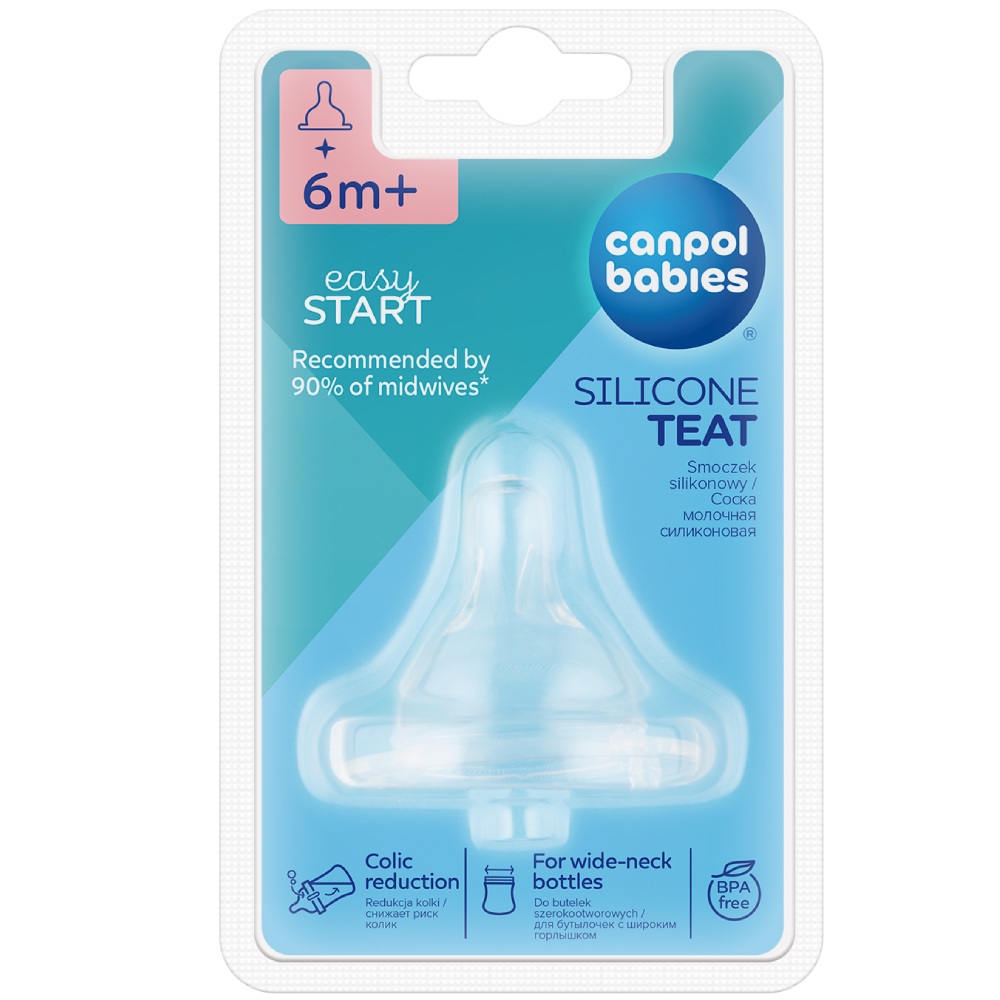 Соска CANPOL BABIES EasyStart для каші (21/723) Вік 6+
