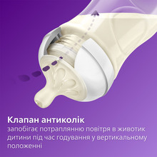 Соска Philips Avent Natural швидкий потік 6+ міс 2 шт (SCY965/02)
