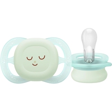 Пустышка PHILIPS AVENT Ultra Start ночная 0+ мес. 2 шт. (SCF075/18)