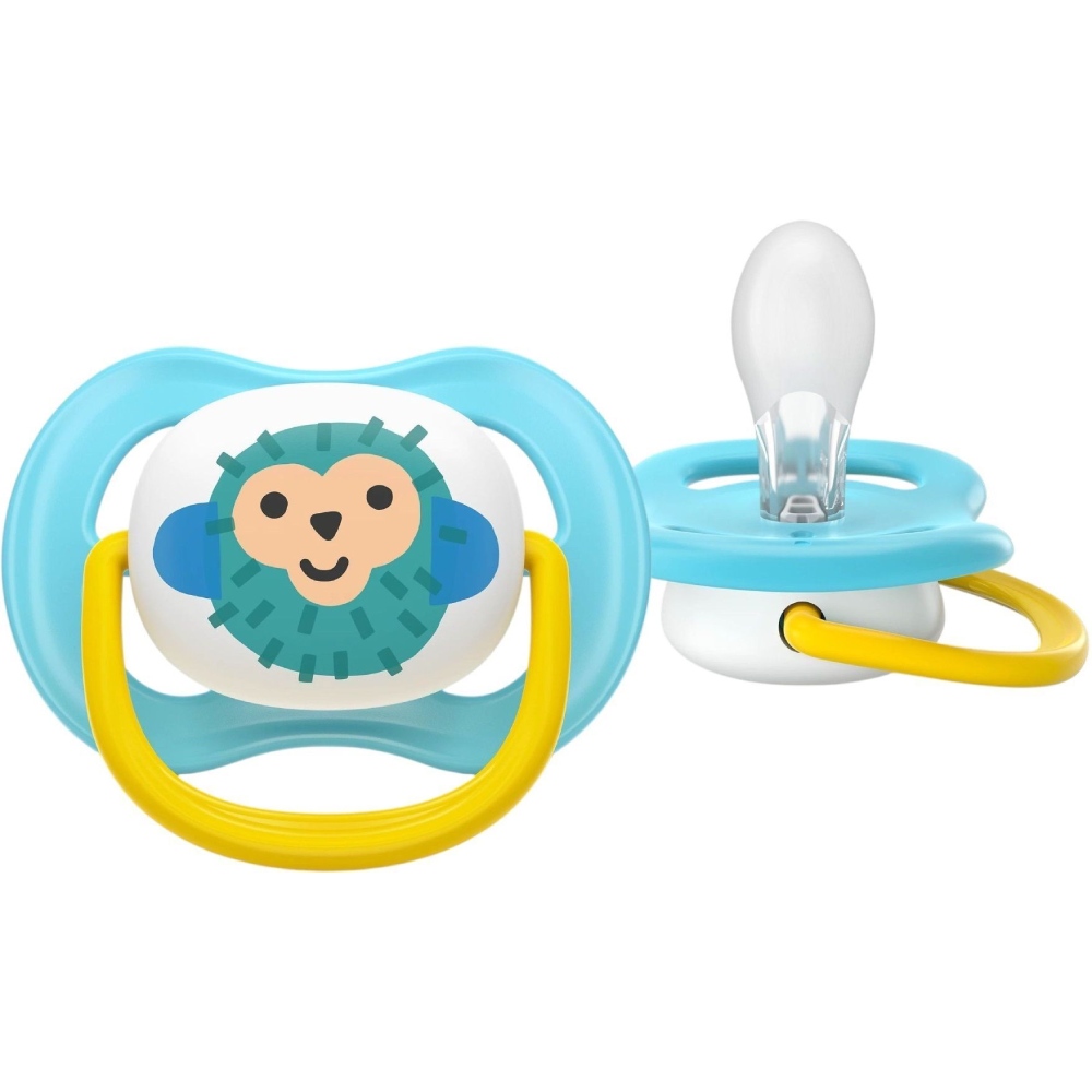 Пустышка PHILIPS AVENT Ultra Air 6-18 мес. 2 шт. (SCF080/26) Размер (возраст) размер В (от 6 до 18 месяцев)