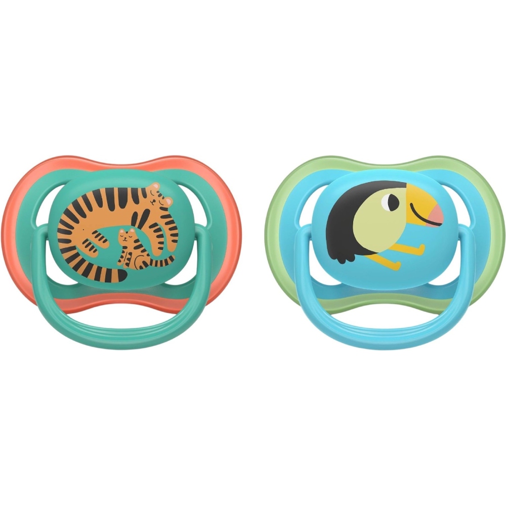 Пустышка PHILIPS AVENT Ultra Air 6-18 мес. 2 шт. (SCF087/11)