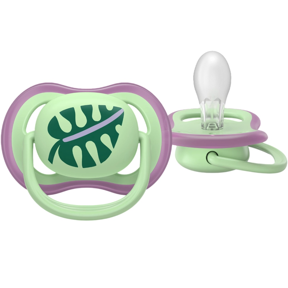 Пустышка PHILIPS AVENT Ultra Air 6-18 мес. 2 шт. (SCF087/13) Материал силикон