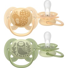 Пустышка PHILIPS AVENT Ultra Soft 0-6 мес. 2 шт. (SCF091/46)