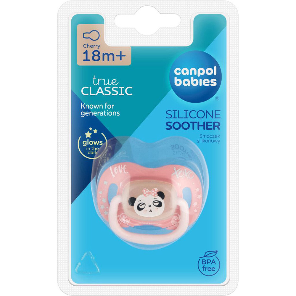 Пустышка CANPOL BABIES Exotic Animals Panda 18+ месяцев (34/935_panda) Размер (возраст) размер С (от 18 месяцев)