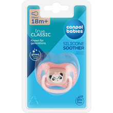 Пустышка CANPOL BABIES Exotic Animals Panda 18+ месяцев (34/935_panda)