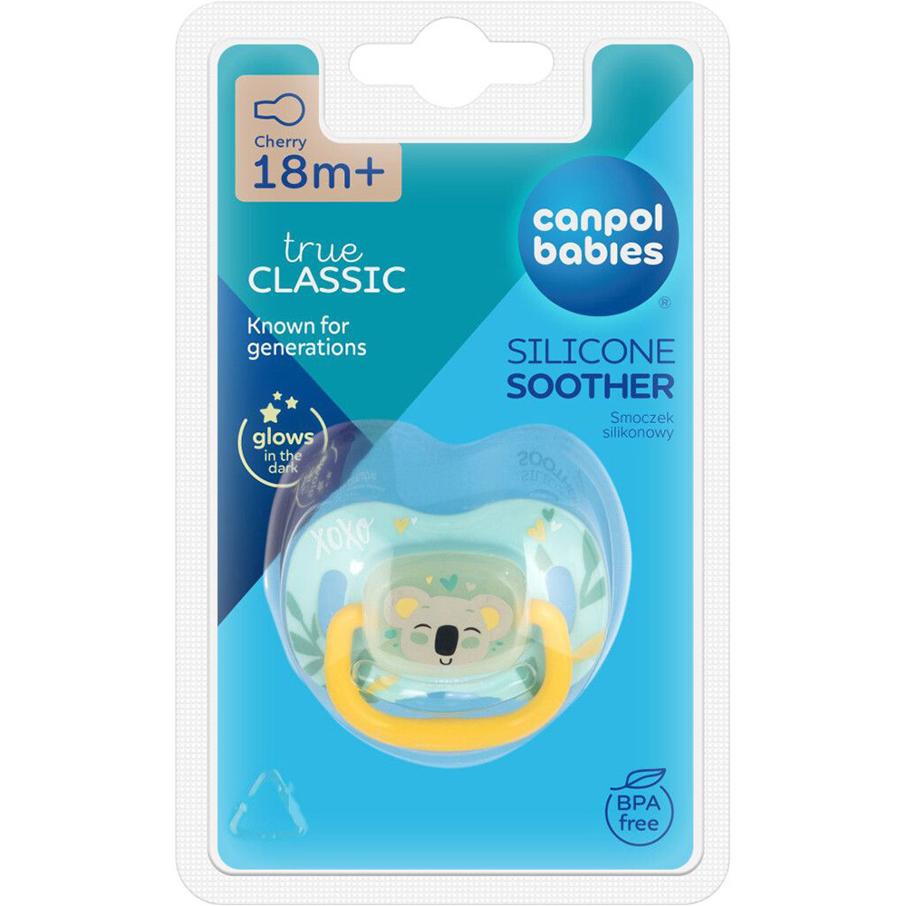 Пустышка CANPOL BABIES Exotic Animals Koala 18+ месяцев (34/935_koala) Размер (возраст) размер С (от 18 месяцев)