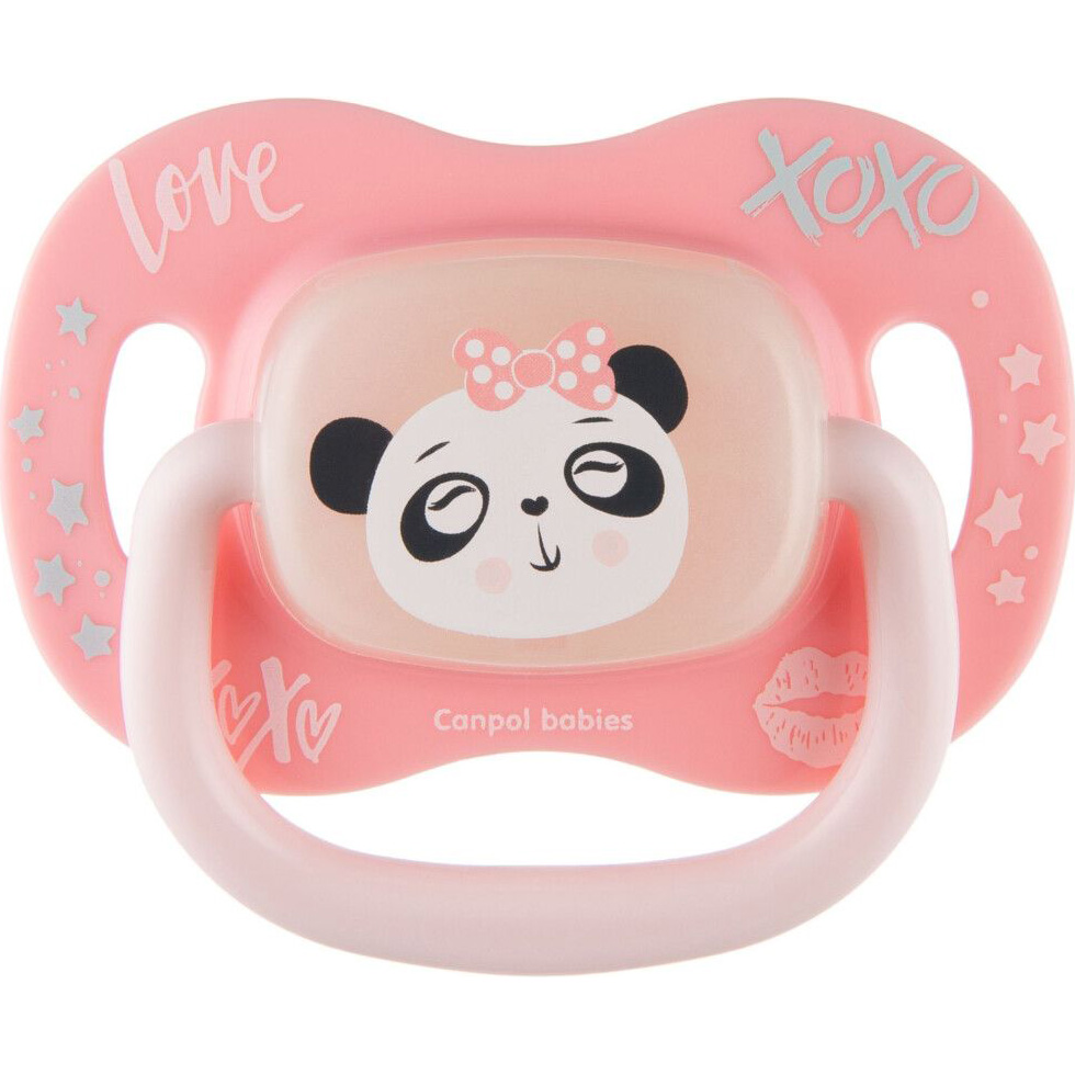 Пустушка CANPOL BABIES Exotic Animals Panda 6-18 місяців (34/934_panda)