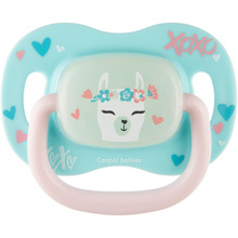 Пустышка CANPOL BABIES Exotic Animals Lama 0-6 месяцев (34/933_lama)