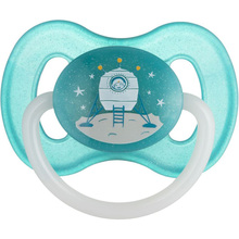 Пустышка CANPOL BABIES Space 0-6 месяцев (23/221_blu_new)