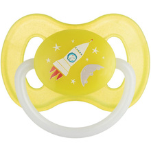 Пустышка CANPOL BABIES Space 0-6 месяцев (23/221_yel_new)
