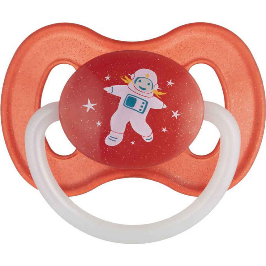 Пустушка CANPOL BABIES Space 0-6 місяців (23/221_red_new)