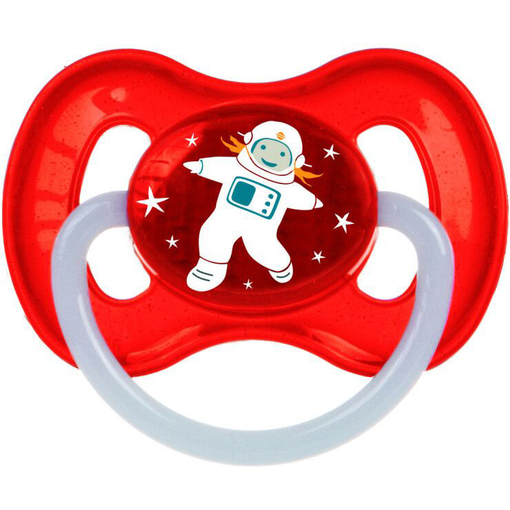 Пустушка CANPOL BABIES Space 6-18 місяців (23/222_red_new)